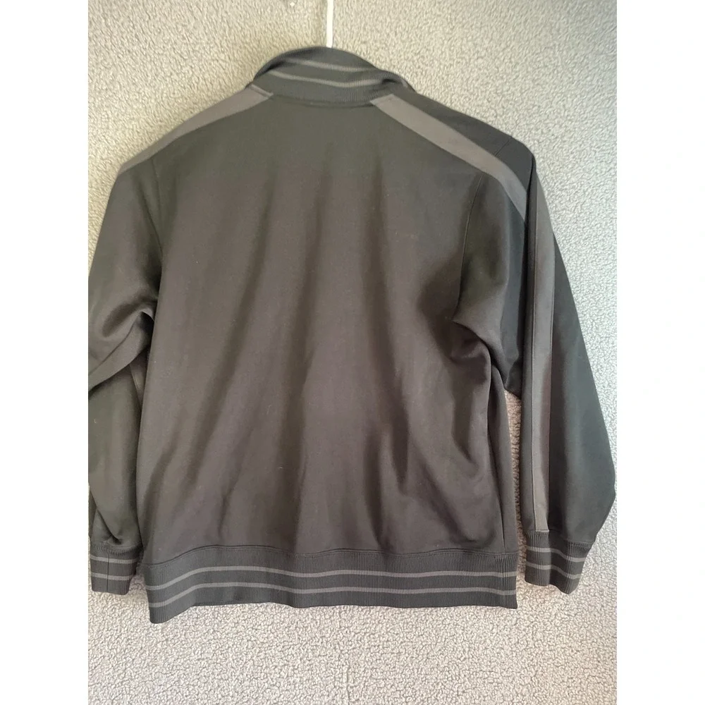 The North Face Men's Solid Black Full Zip Soft Shell Canyonwall Jacket Size L‎